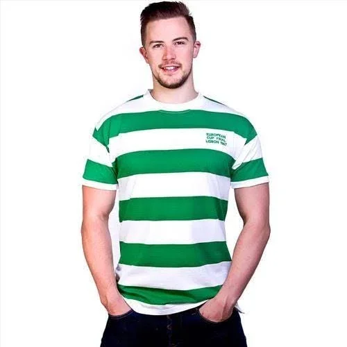 Celtic Mens 1967 Cup Winners Retro Shirt
