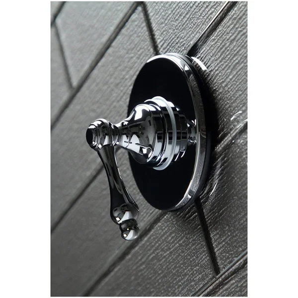 Kingston Brass Ks3038al Single-Handle Three-Way Diverter Valve with Trim Kit, Brushed Nickel