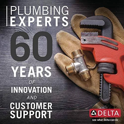 Delta Faucet 543-SSLPU-DST Trillian Handle Bathroom Faucet Single Hole, Stainless
