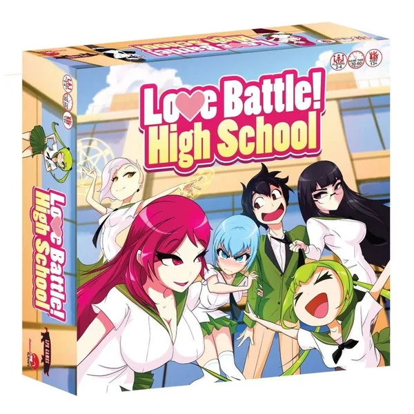 Japanime Games Love Battle! High School Board Game