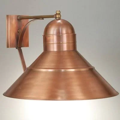 Barn 1-Light Outdoor Barn Light Northeast Lantern Finish: Antique Copper