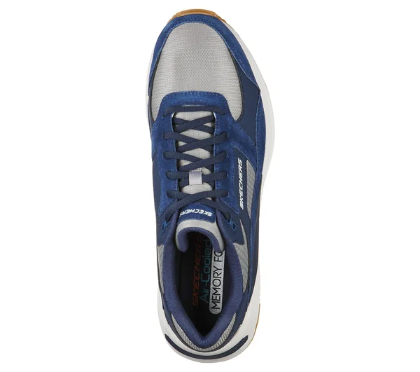 Skechers Global Jogger Navy, Gray - Size 12.0