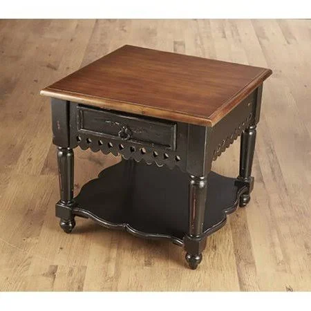 Wildon Home End Table, Black