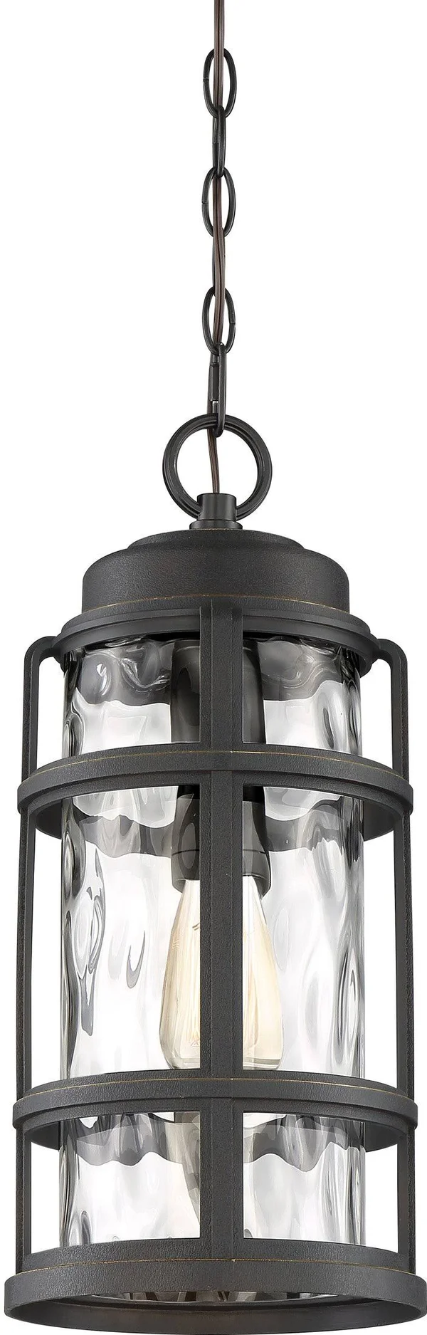 Quoizel DeSoto Dst1909pn Outdoor Hanging Lantern, Bronze