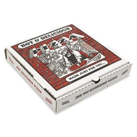 Box Pzcorb14 Pizza Takeout Containers - White - 14 in., Multicolor