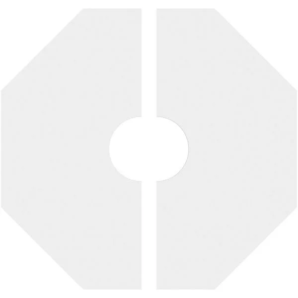 Westin Architectural Grade PVC Contemporary Ceiling Medallion (26x22OD x 6x22ID x 10 1/4x22C - Two Piece)