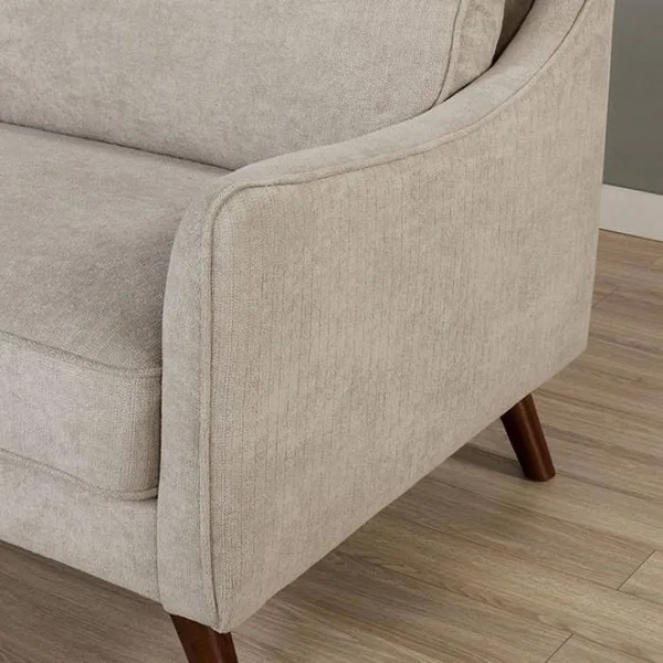 Furniture of America Maxime Light Gray Chair