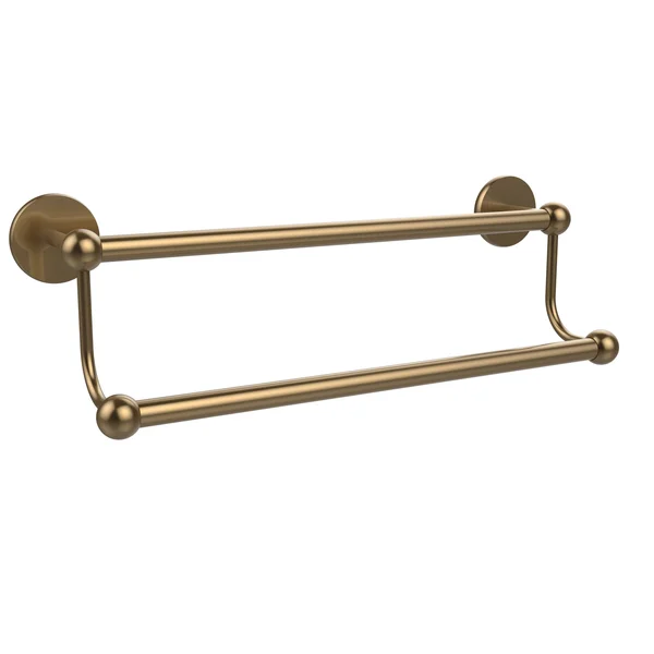 Allied Brass Prestige Skyline Collection 36 inch Double Towel Bar Brushed Bronze