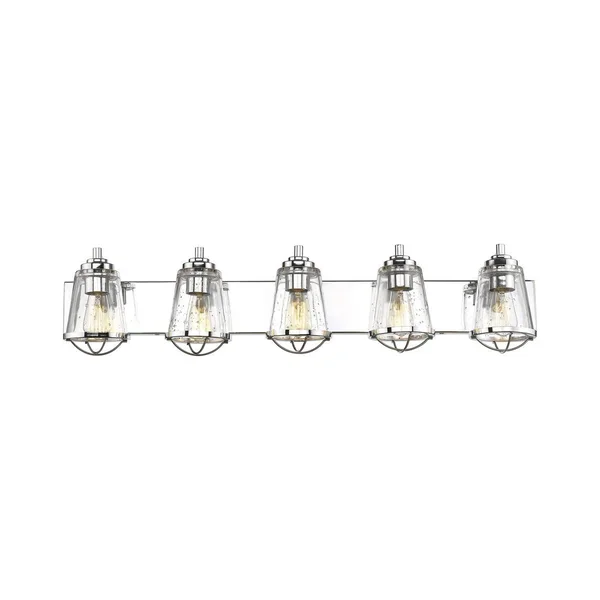 Z-Lite 444-5V-CH Mariner 5 Light Vanity - Chrome