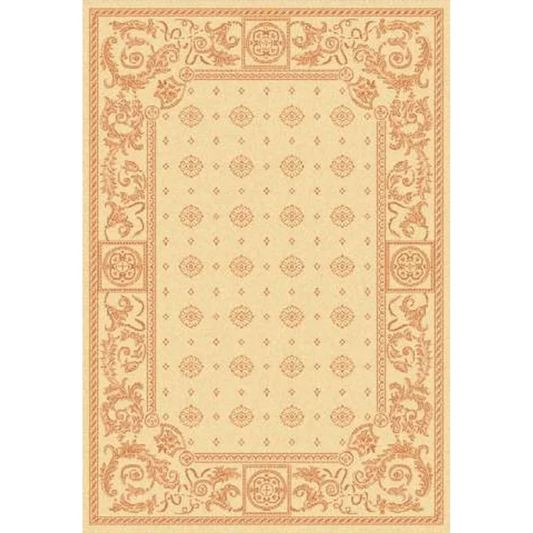 Safavieh Courtyard CY1356-3201 5&3x22 x 7&7x22 Natural, Terra Rug