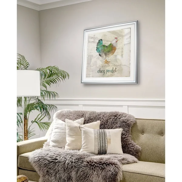 Trail at Dawn -Framed Giclee Print - 16 x 16