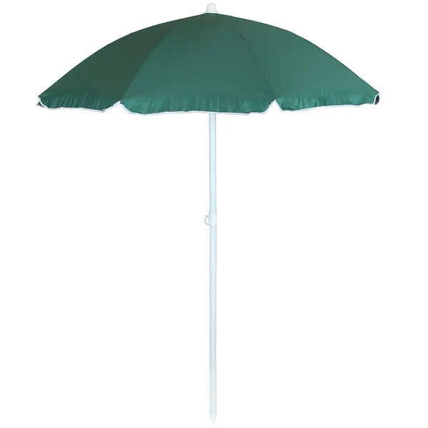 Sunnydaze 5-Foot Beach Umbrella with Tilt Function - Sage Green