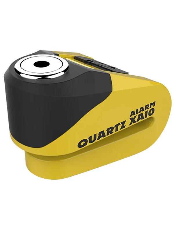 Oxford Quartz Alarm Xa10 Disc Lock - Yellow