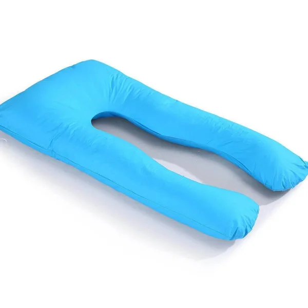 Maternity Pregnancy Nursing Sleeping Body Pillow - Teal