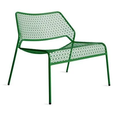 Hot Mesh Lounge Chair Blu Dot Frame Color: Green