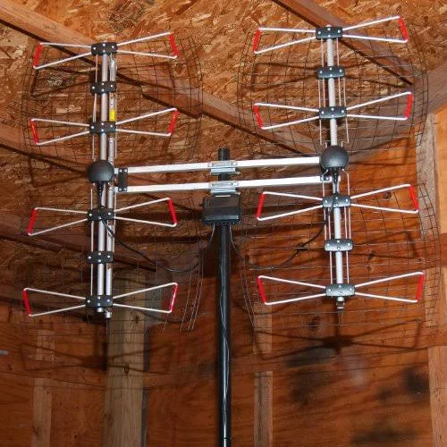 Antennas Direct Db8e 8 Element Bowtie Indoor/Outdoor HDTV Antenna - 70 Mile Range