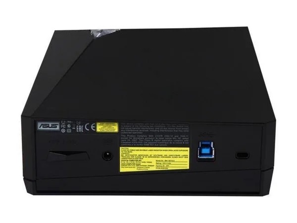 ASUS BW-12D1S-U Lite - BD-RE drive - external - SuperSpeed USB 3.0 - 40x (CD), 16x (DVD), 8x (BD) 40x (CD), 16x (DVD盧), 12x