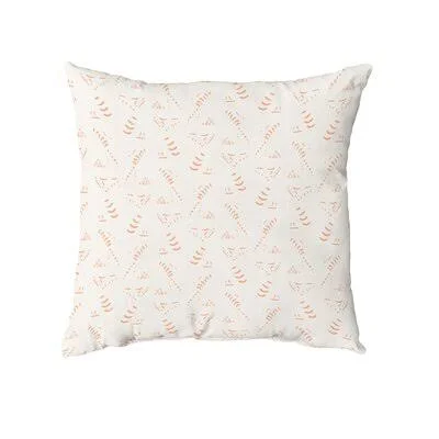 Square Cotton Pillow Cover & Insert Dakota Fields Color: Orange, Size: 26x22 x 26x22