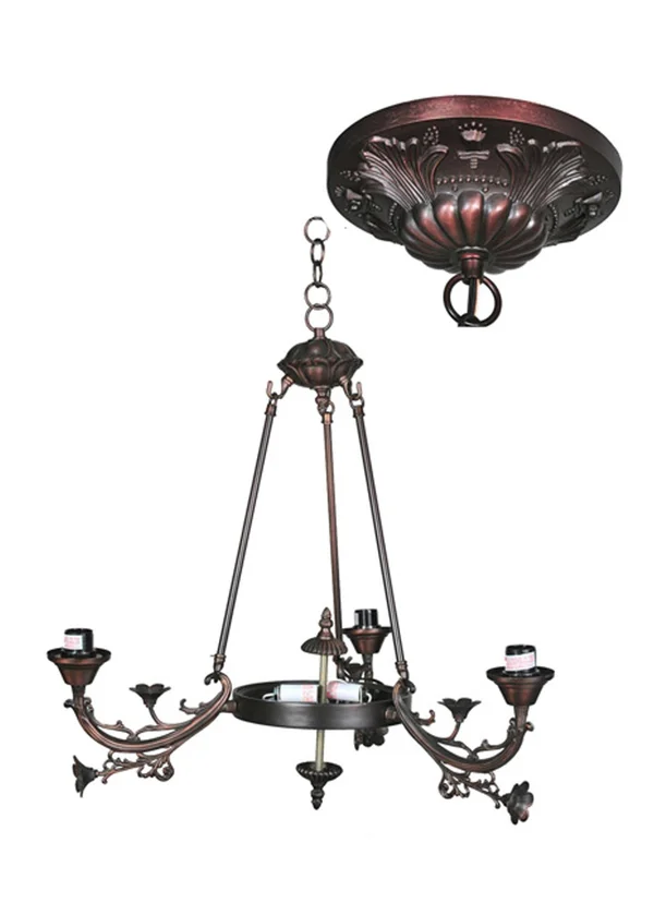 Meyda 26x22W Victorian 3 Arm Chandelier 26184