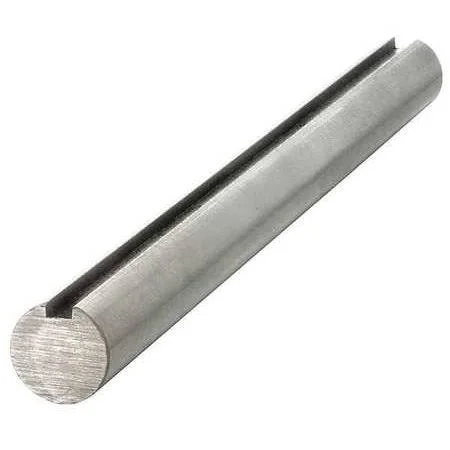Keyshaft 8mm GKS-1045-1500 Keyed Shaft - Dia. 8mm, 1500 mm L, cs, Size: 012 in