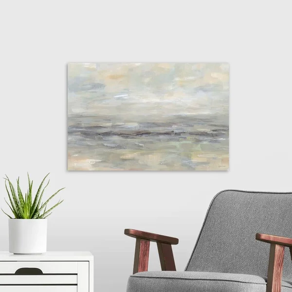Stormy Grey Landscape, Canvas Wall Art, 24x16, Great Big Canvas