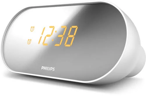 Philips AJ2000/12 Clock Digital White Radio Hardware/Electronic