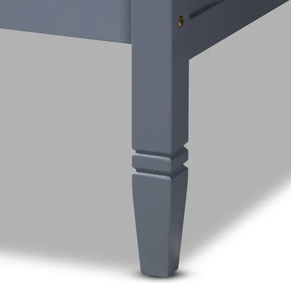 Baxton Studio Mariana Grey Wood Twin Size Daybed