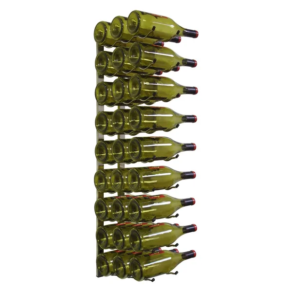 27 Bottle Epic Metal Wine Rack (Nickel)