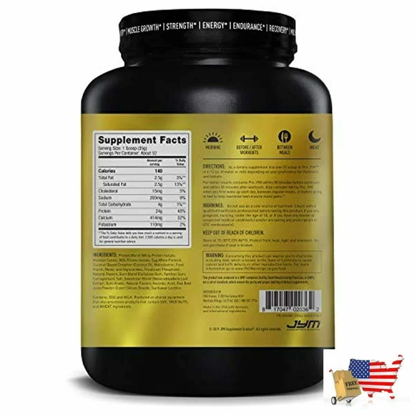 Pro JYM Protein - Natural White Chocolate Raspberry - 4 lb(s).