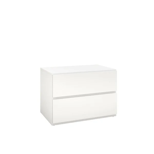 Paris 4 Piece Twin Size Bedroom Set in White - Nexera 400782