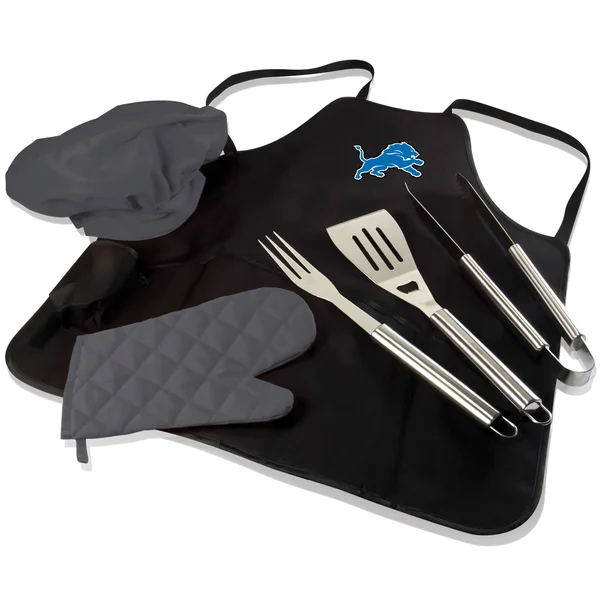 NFL BBQ Apron Tote Pro Detroit Lions