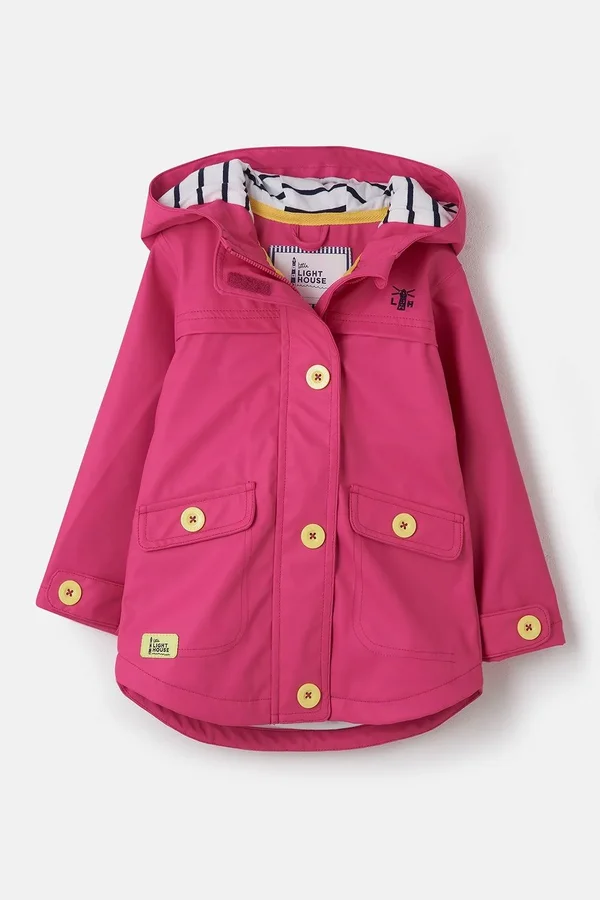 Lighthouse Girl's Sophia Jacket - Raspberry 2-3Y