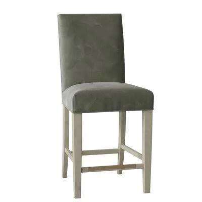 Clark 26x22 Counter Stool Fairfield Chair Upholstery: 9953 Willow, Color: Rustic Portobello