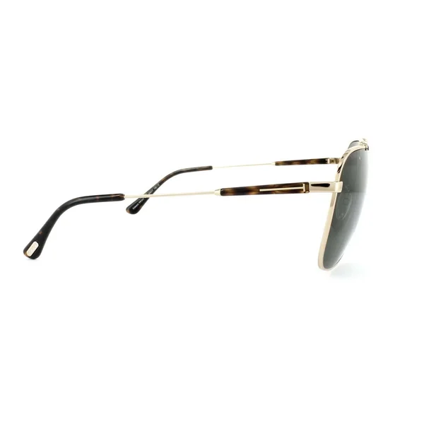 Tom Ford TF377 Edward 28R Gold Havana FT0377/S Aviator Sunglasses