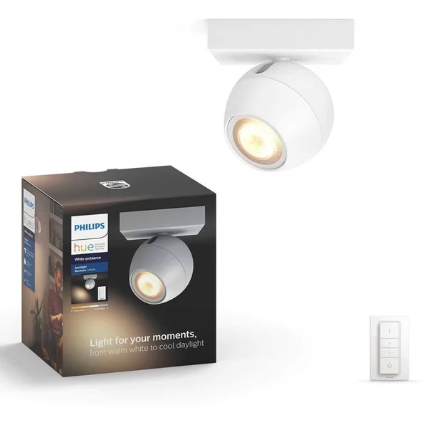 Philips Hue Buckram LED 1lmp. Spot White Hardware/Electronic