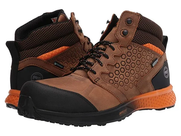 Timberland Pro Men's Reaxion Composite Toe Boots - 13 - Brown