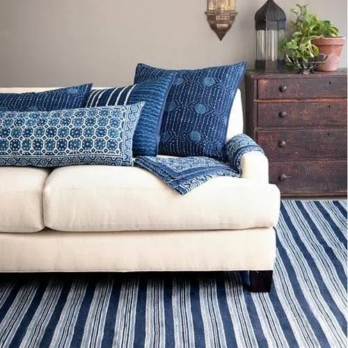 Pine Cone Hill Resist Dot Indigo Sham Standard