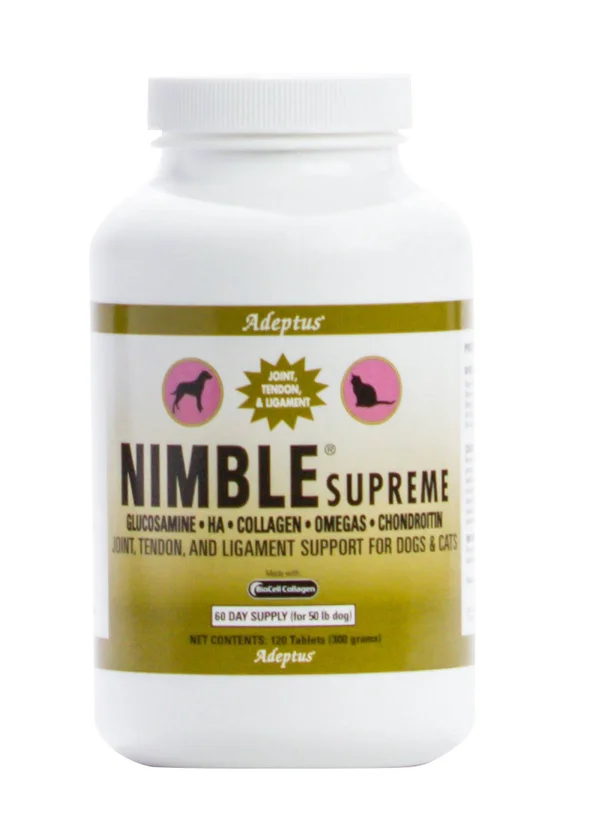 Adeptus Nimble Supreme Pet - 120 Tablets