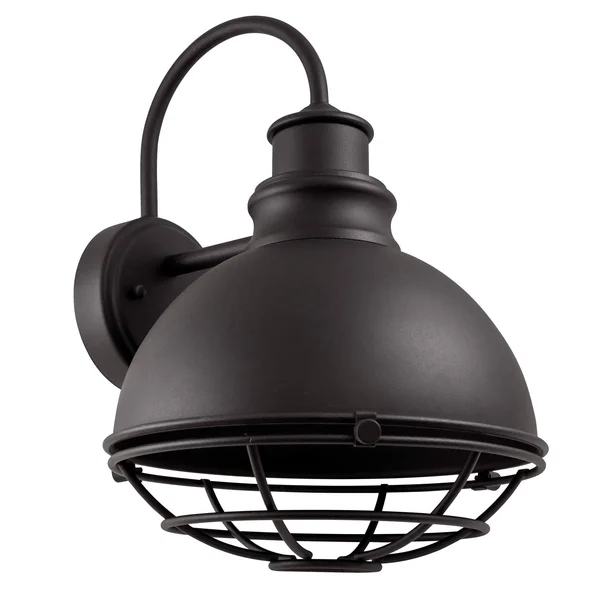 Design House Ajax 10 in. 1-Light Textured Black Indoor/Outdoor Wall Sconce 588442