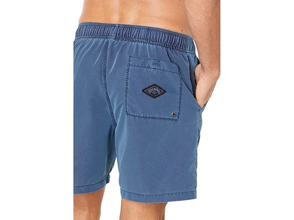 Billabong All Day Layback Overdyed Denim Blue L