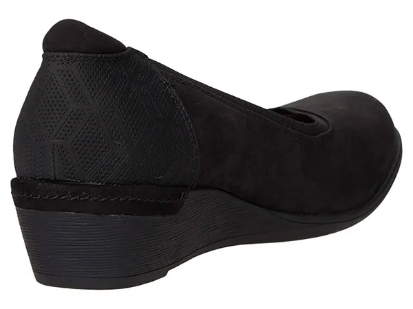 Cobb Hill Devyn Pump Women's Shoes Black Nubuck : 7 A - Narrow