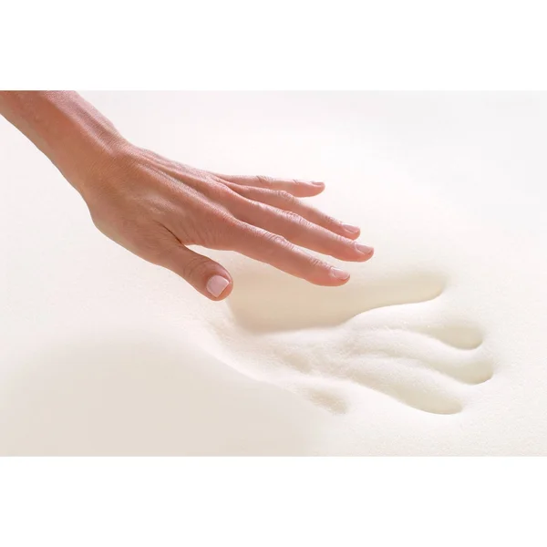 King 1.5 Memory Foam Mattress Topper White - Made by Design