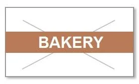 22mm x 16mm Garvey - GX2216 Pricing Labels (1 Case \x3d 20 Sleeves @ 9000 Labels/Sleeve \x3d 180000 Labels) - Bakery Wholesale