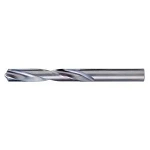 Bassett Dr J Jobber Drill - 4-Facet 118° Point - 2.125 in Spiral Flute - Right Hand Cut - 3.5 in Overall Length - Carbide - 0.27