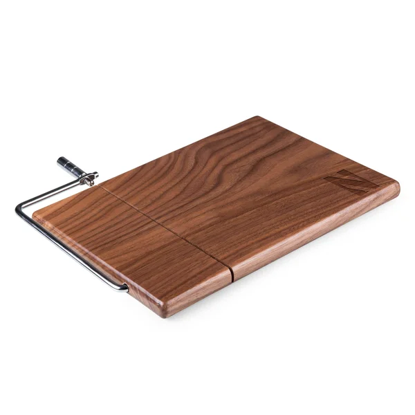 Northwestern Wildcats Meridian Cutting Board & Cheese Slicer, 9.8 x 6.8 x 0.5