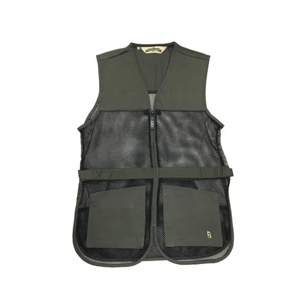 Bob Allen Full Mesh Dual Pad Shooting Vest Sage Xs 21456