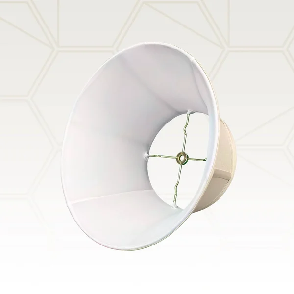 Royal Designs Shallow Drum Bell Bouillotte Lamp Shade, Beige, 9.5x15x8 - Single