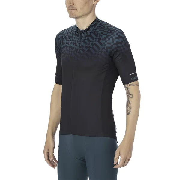 Giro Men's Chrono Expert Jersey Black, Red Horizon 2XL