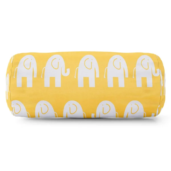 Majestic Home Goods Ellie Round Bolster Yellow