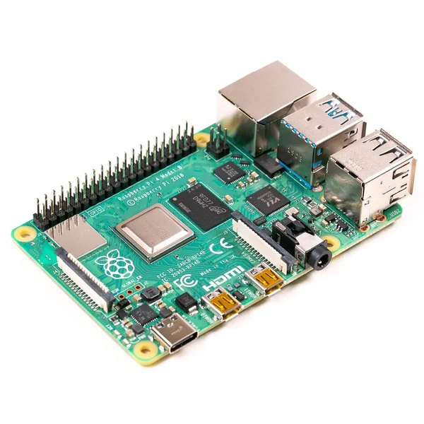 Raspberry Pi 4 Model B - Single-board computer - Broadcom BCM2711 - 1.5 GHz - RAM 8 GB - 802.11a/b/g/n/ac, Bluetooth 5.0
